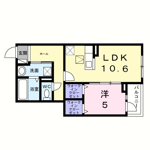 ヒカルサ岸和田畑町の間取り写真