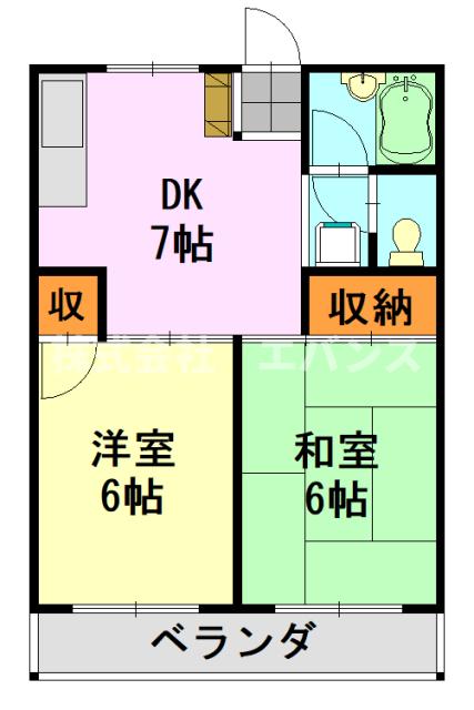 メゾン大森の間取り写真