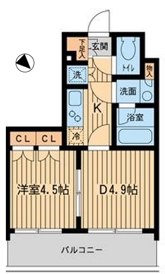 パークフラッツ渋谷代官山の間取り写真