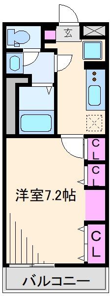 ヴィラ綱島の間取り写真