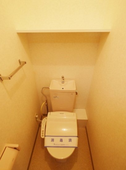 川崎市中原区下小田中3丁目楽器可マンションのトイレ写真