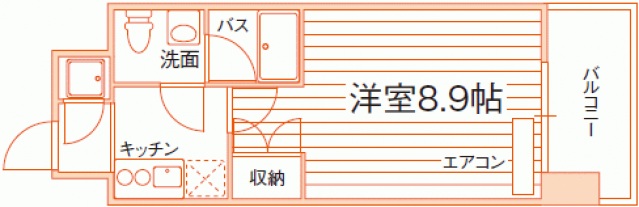 ルラシオン岡山野田屋町の間取り写真