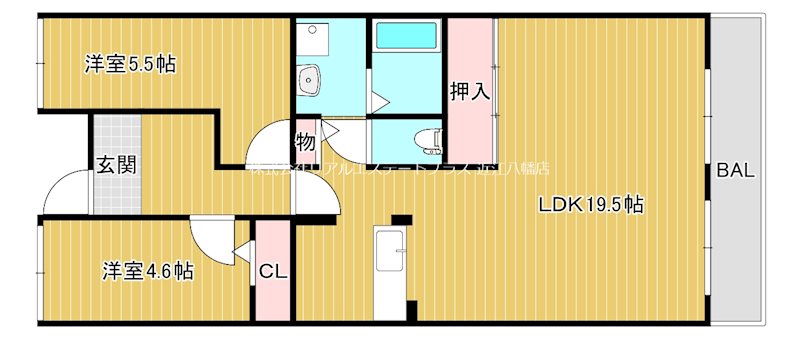 セリージェ・彦根の間取り