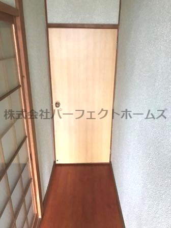 玄関　ゆったりとした玄関です