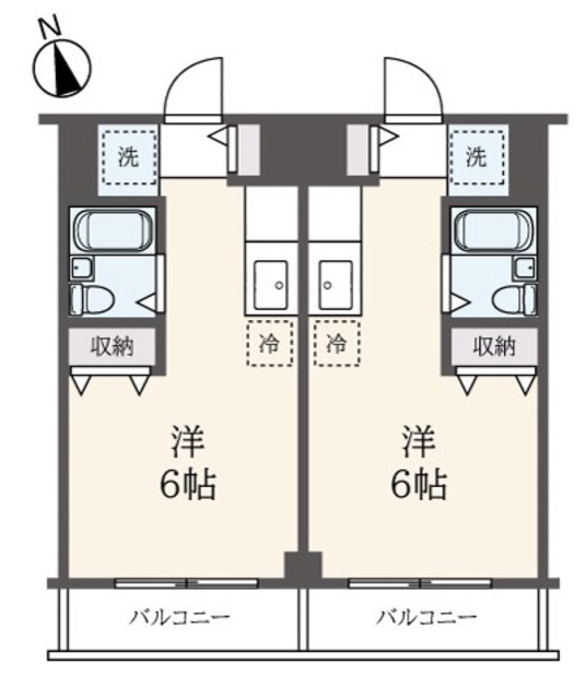 エステートロイヤルの間取り