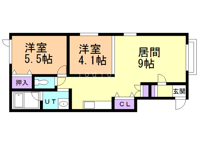 コスモス２１の間取り