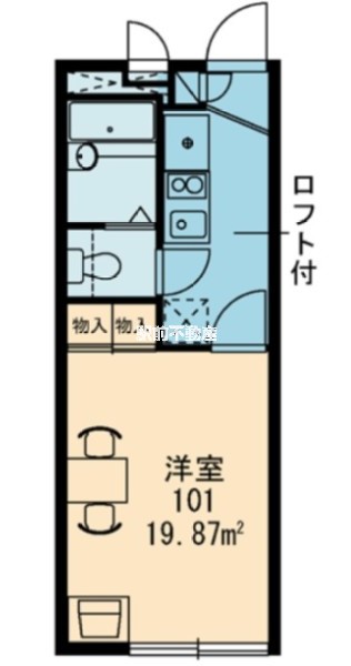 レオパレスＡＩＫＥＩの間取り