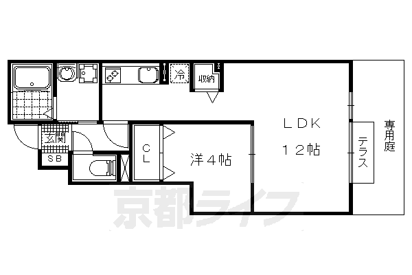 ガーデン・グレイスの間取り