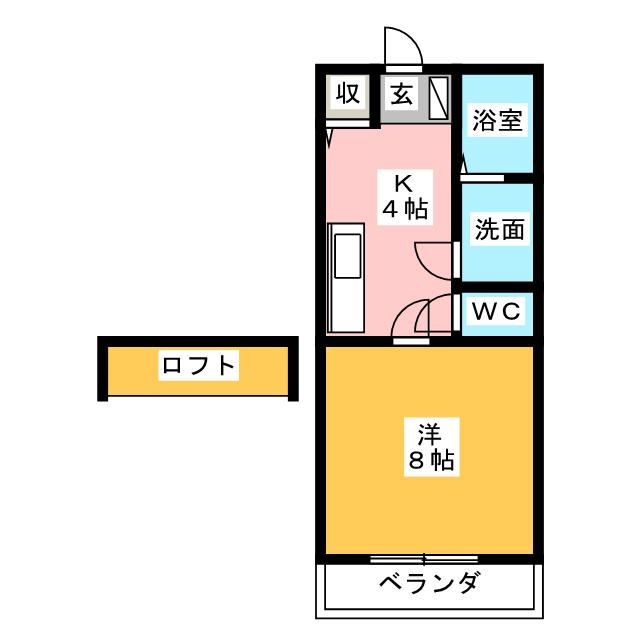 ヴィラニシムラの間取り