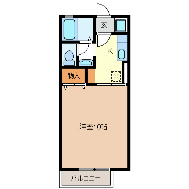 グランドール東和田Ｂ棟の間取り