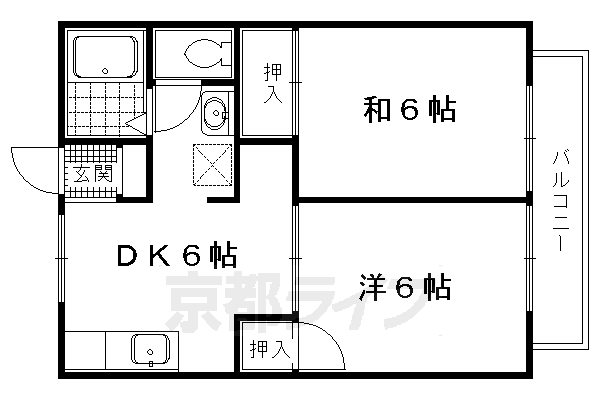 ハイツサンモールの間取り