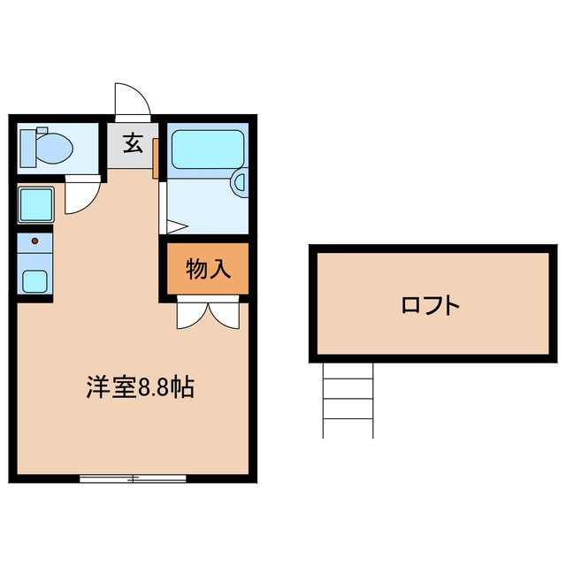 cocosumu Iの間取り