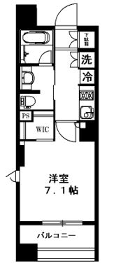 クオリアＹ’ｚ恵比寿の間取り