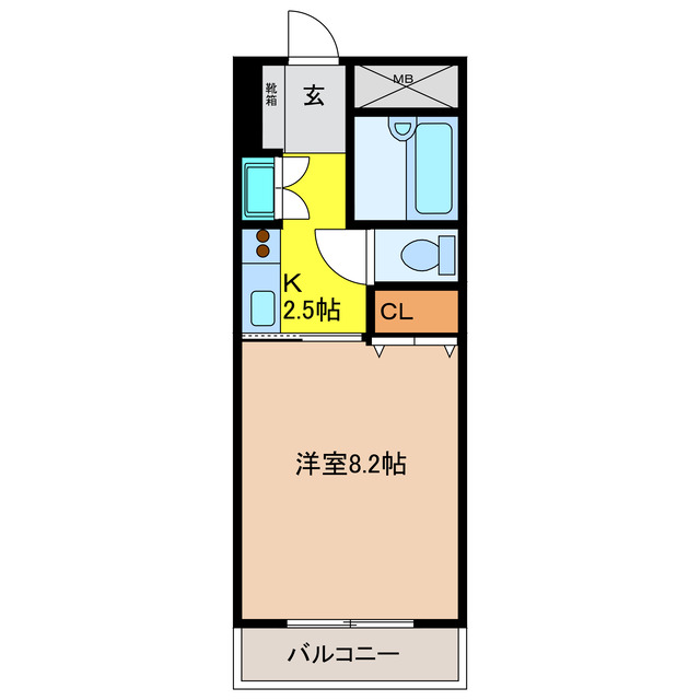 メープルタウン扶桑の間取り