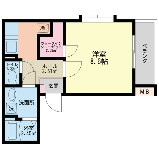 ディアネックスの間取り