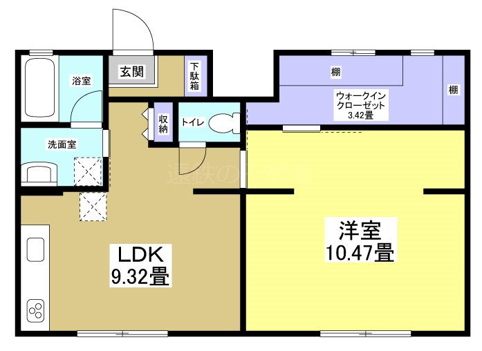 サンクレウェンズIの間取り