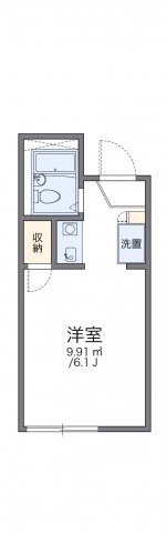 レオパレス千亀利の間取り