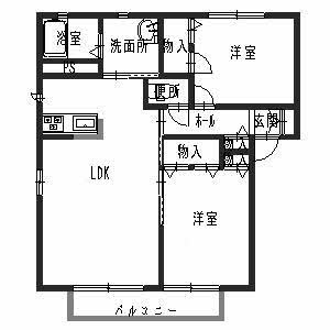 グランヴィア　Eの間取り