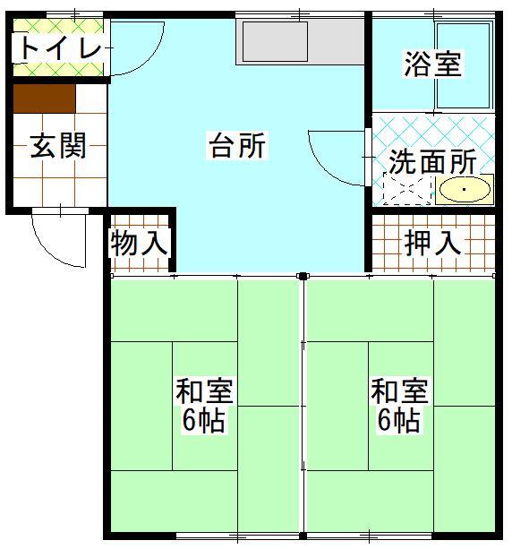 リッシェル東和の間取り