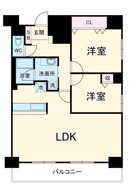 ロイジェント日吉IIの間取り