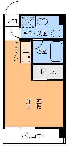 ハイジュネスの間取り