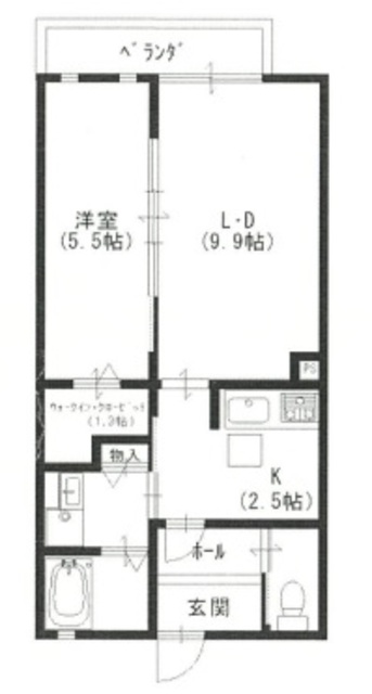 シャルム森小路の間取り