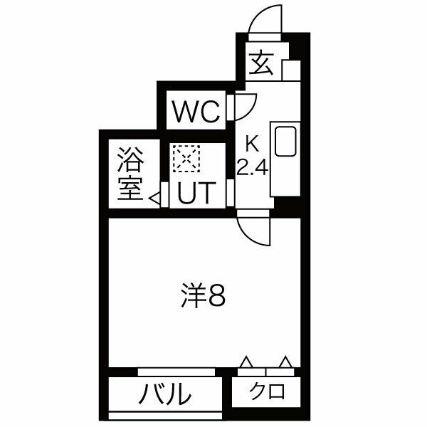 Ｌａ船岡の間取り