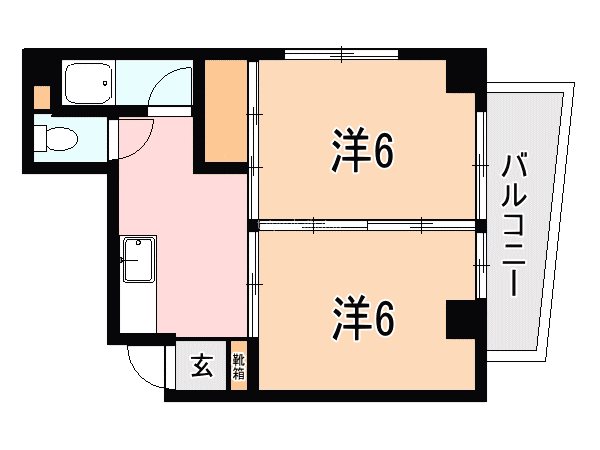 エントピア鴨池の間取り