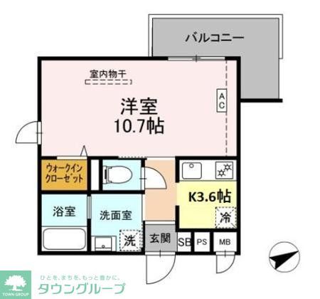 ロイジェントパークス西馬込の間取り