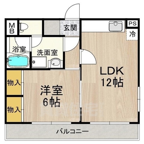 大正メゾンの間取り