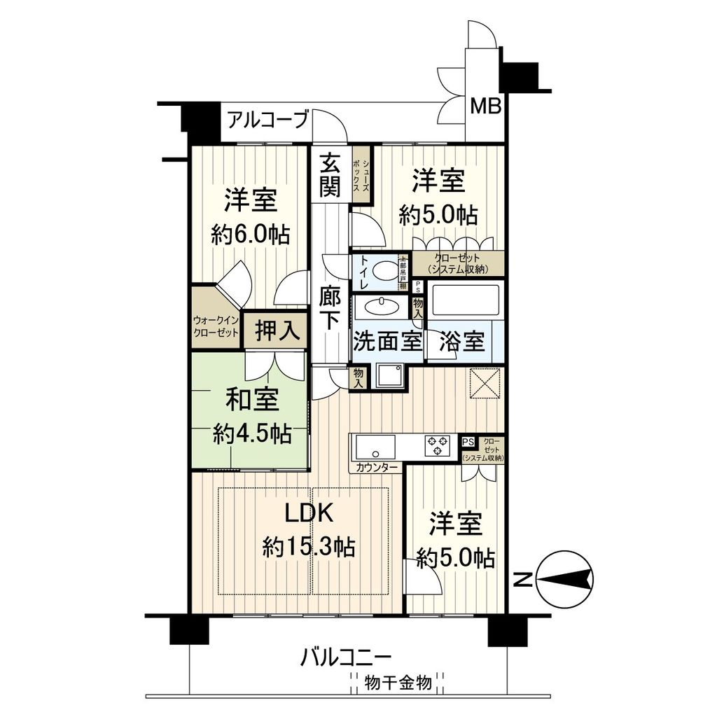 ネバーランド葛野大路三条メロディアの間取り