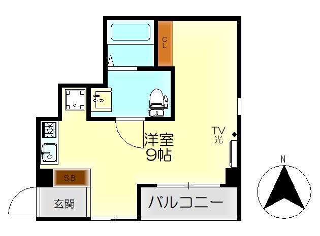 Ｍ・テラス海岸通　Ａ棟の間取り