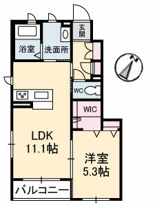 【シャーメゾン　プティ　ロータスの間取り】