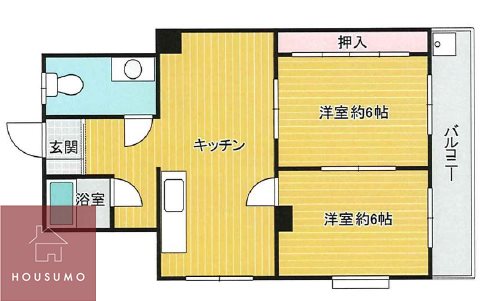 光マンションの間取り