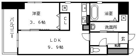 ＭＧＡ城内の間取り