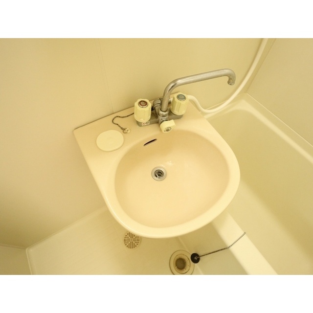 洗面設備　バス一体型