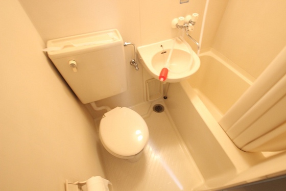 トイレ　※写真は別号室です