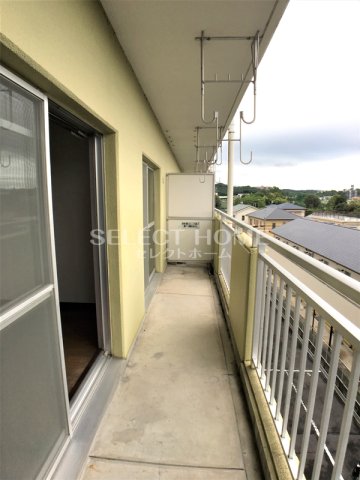 バルコニー　落ち着いた時間を過ごせるバルコニーです