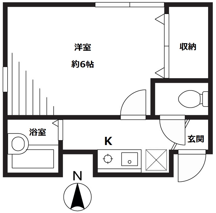 リベラルの間取り