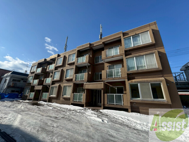 建物外観　札幌市東区東苗穂１０条「ディ東苗穂弐番館」