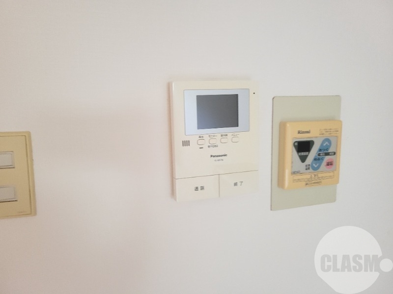 セキュリティ　来訪者が確認できるモニターホン♪