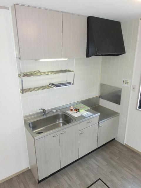 キッチン　コンロ設置可