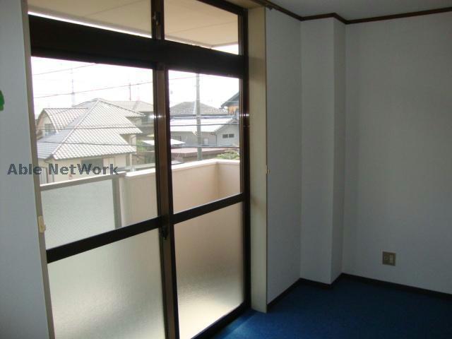 バルコニー　※別部屋の写真です