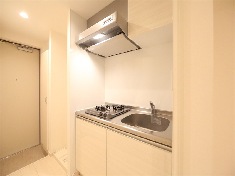 キッチン　システムキッチン（ガス2口コンロ付）