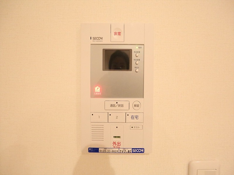 セキュリティ　ＴＶモニター付インターホン