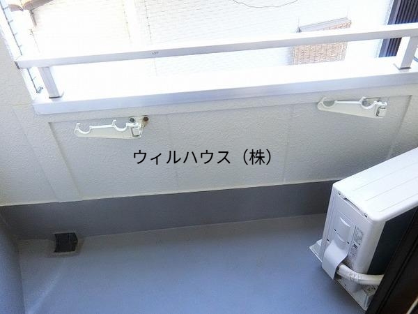バルコニー　採光良好！