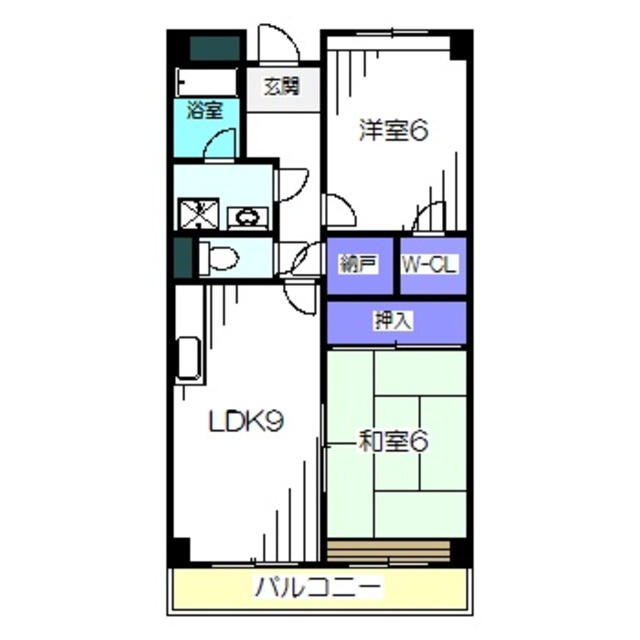 エクセル三国ヶ丘の間取り