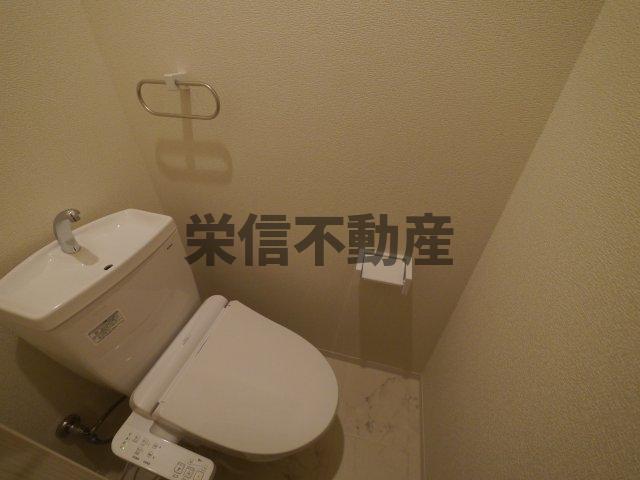 トイレ　清潔感のあるトイレです。