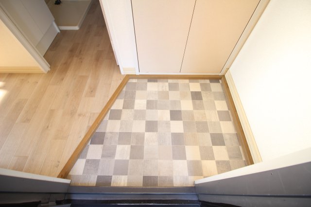 玄関　毎日通る玄関はこちらです