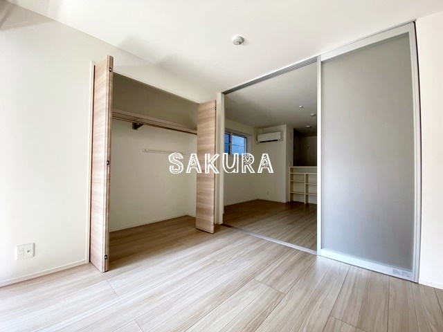 収納　お荷物の多い方でも安心のクローゼット付き♪